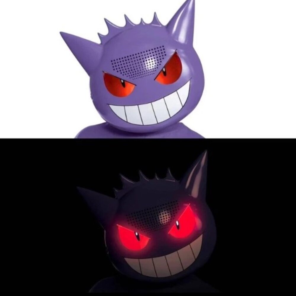 Pokemon Gengar Ectoplasma Purple Light Up Mask Halloween Kids 4+